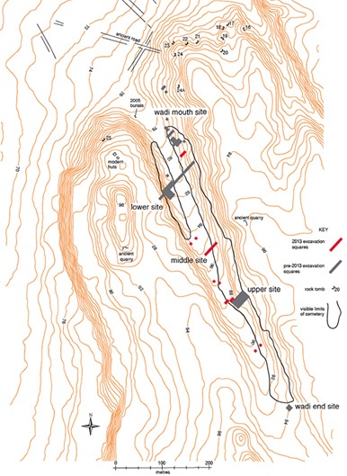 amarnasouthtombsmap2013
