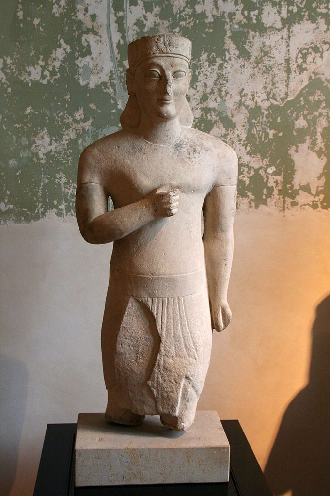 malelimestonestatueidalionwiki