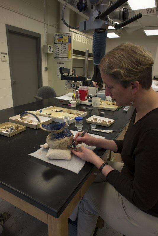 Archaeology Lab view 1